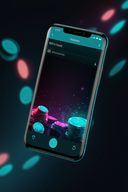 Mobil med Vulkan Vegas-spel